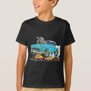 Camiseta Carro 1955 de turquesa de Chevy Belair