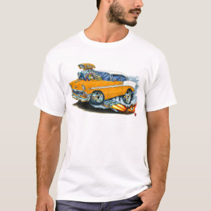 Camiseta Carro 1956 alaranjado de Chevy 150-210