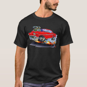 Camiseta Carro 1958 do vermelho do Impala