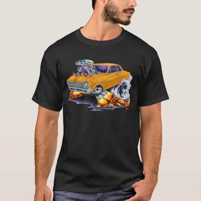 Camiseta Carro 1962-65 da laranja da nova (Frente)
