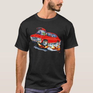 Camiseta Carro 1965-66 do vermelho do Impala