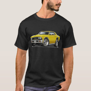 Camiseta Carro 1966 amarelo de Chevelle