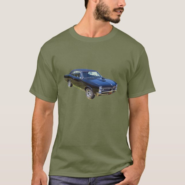 Camiseta Carro 1967 do músculo de Pontiac GTO (Frente)