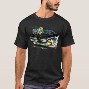 Camiseta Carro 1968-69 preto de Plymouth GTX