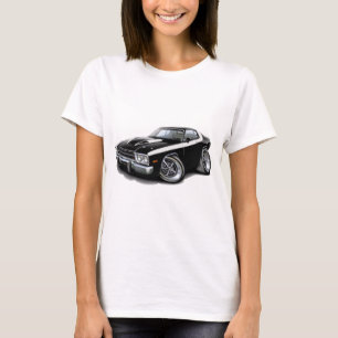 Camiseta Carro 1973-74 Preto-Branco do Roadrunner