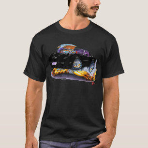Camiseta Carro 1980-82 preto de Corveta
