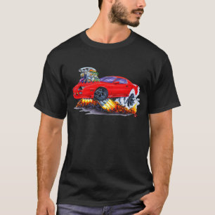 Camiseta Carro 1982-92 do vermelho de Camaro