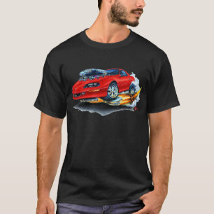 Camiseta Carro 1993-97 do vermelho de Camaro