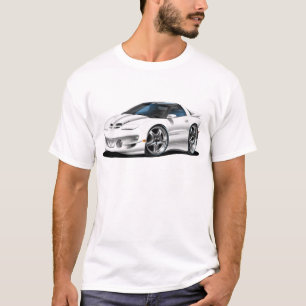 Camiseta Carro 1998-02 do branco do transporte Am