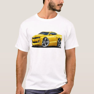 Camiseta Carro 2010-12 amarelo de Camaro