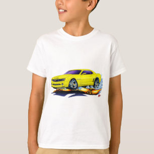 Camiseta Carro 2010 amarelo de Camaro