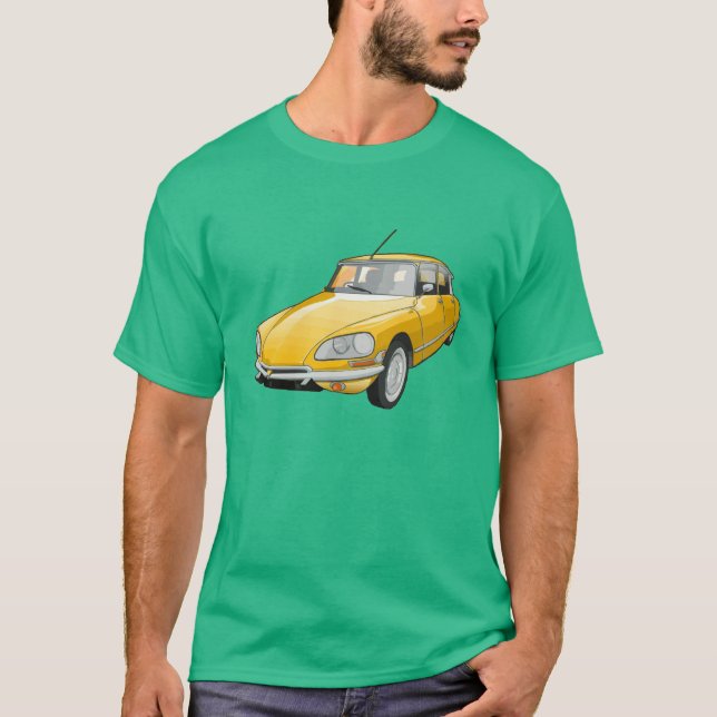 Camiseta carro amarelo (Frente)