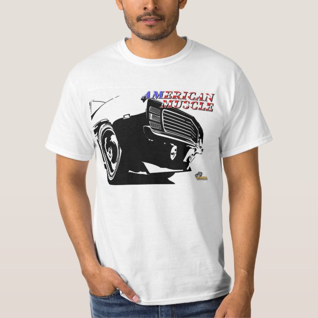 Camiseta Carro americano do músculo (Frente)