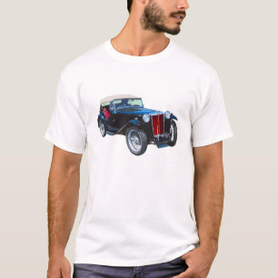 Camiseta Carro antigo preto do magnésio Tc