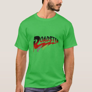 Camiseta Carro Antigo Retro Roadster Racer menina retrô