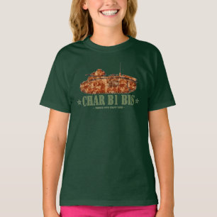 Camiseta Carro B1 bis Segunda Guerra Mundial 2 Tanque pesad