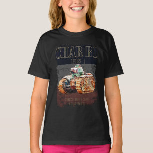 Camiseta Carro B1 Bis Tanque pesado francês da Segunda Guer