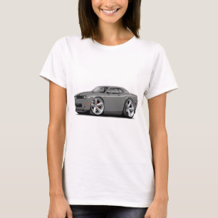 Camiseta Carro Cinzento-Preto do desafiador SRT8