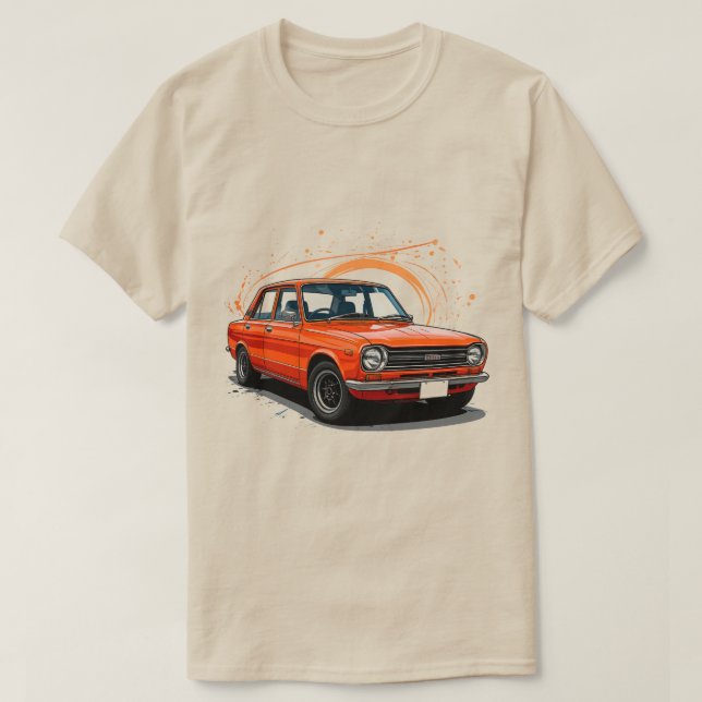 Camiseta Carro Clássico Antigo Para Amantes de Carros Retro (Frente do Design)
