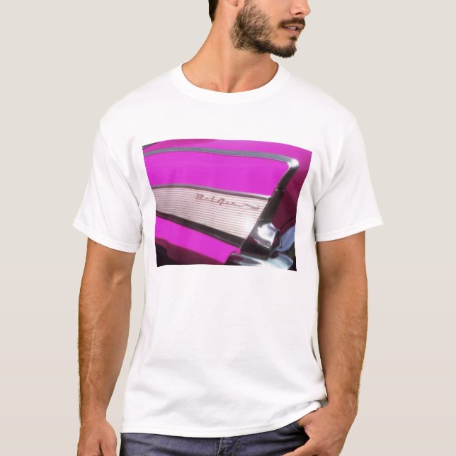 Camiseta Carro clássico: Bel Air de Chevrolet (Frente)