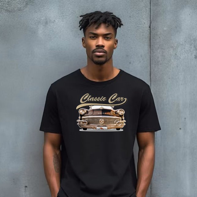 Camiseta Carro Clássico - Buick Unisex (Criador carregado)