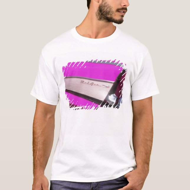 Camiseta Carro clássico: Chevrolet Bel Air (Frente)