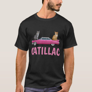 CAMISETA CARRO CLÁSSICO DE TINTA DE GATO