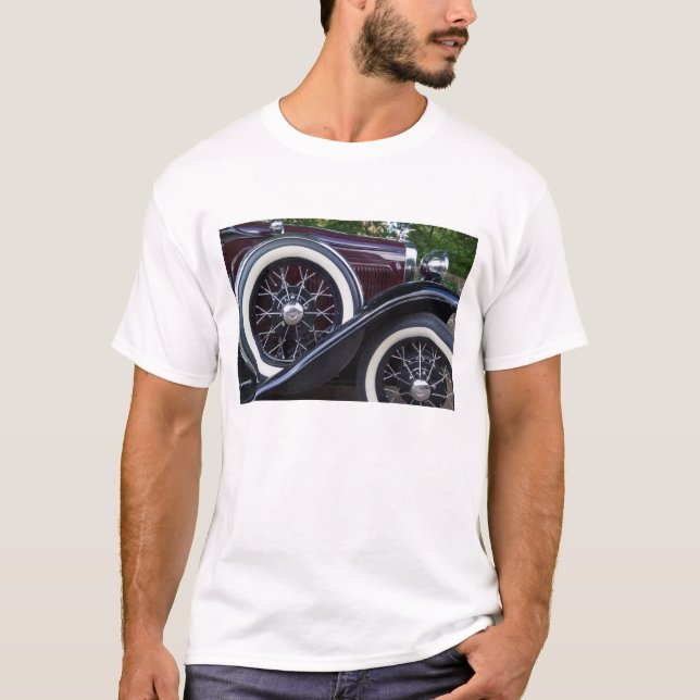 Camiseta Carro Clássico Ford A 1930 (Frente)