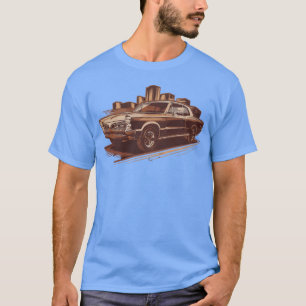 Camiseta Carro Clássico GTO 1966 engraçado Carro Antigo