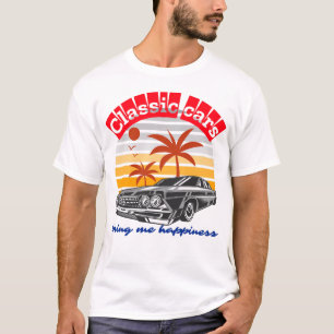 Camiseta Carro clássico Lowrider Chevrolet Impala