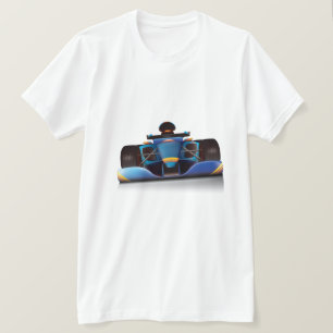 Camiseta Carro Corrente Azul