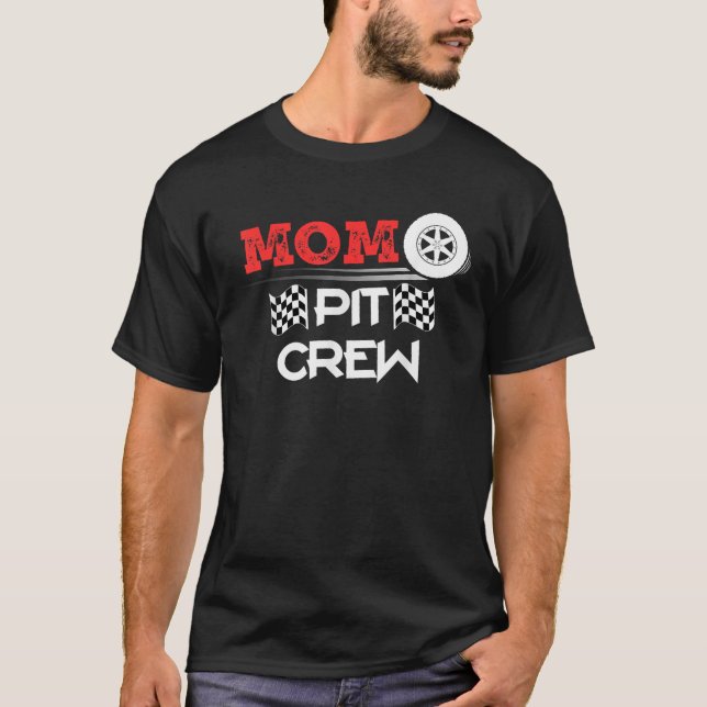 Camiseta Carro Correspondente Presente Mãe Tripulação (Frente)