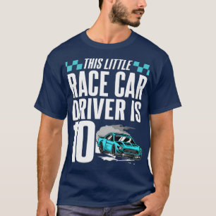 Camiseta Carro-criança Legal para crianças com 10 anos de