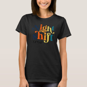Camiseta Carro Crítico Da Equipe De Enfermeiros De Icu