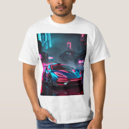 Camiseta Carro Cyberpunk