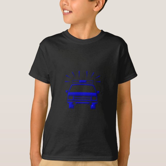 Camiseta Carro da Polícia (Frente)