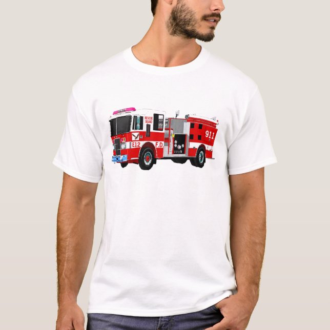 CAMISETA CARRO DE BOMBEIROS (Frente)