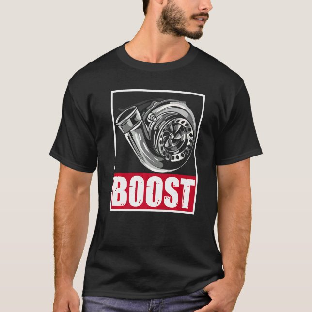 Camiseta Carro De Boost Para Carro (Frente)