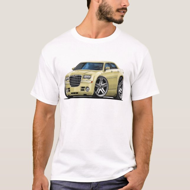 Camiseta Carro de Chrysler 300 Tan (Frente)
