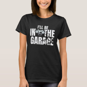 Camiseta Carro de Corredor de Rapaz Cabeça de Gasolina Mecâ