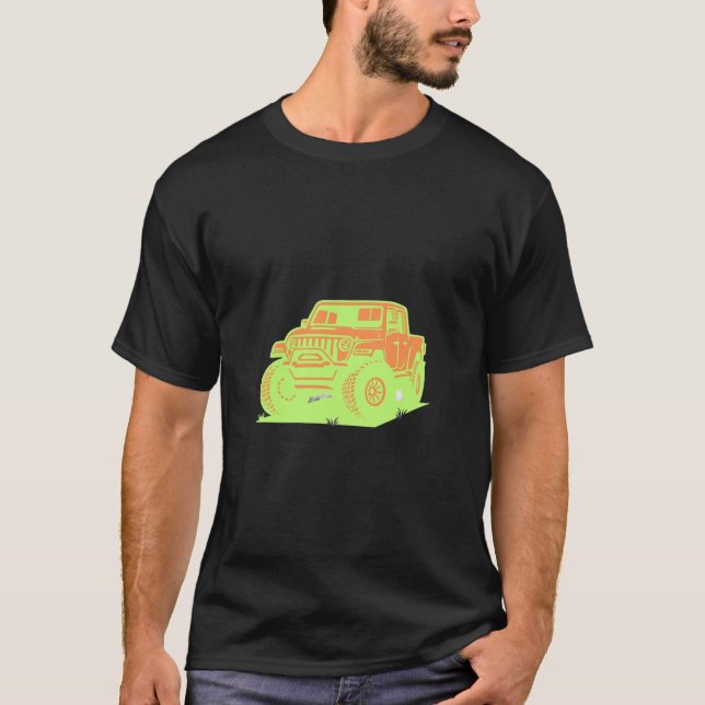 Camiseta Carro de corrida (Frente)