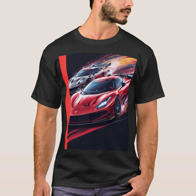 CAMISETA CARRO DE CORRIDA (Frente)