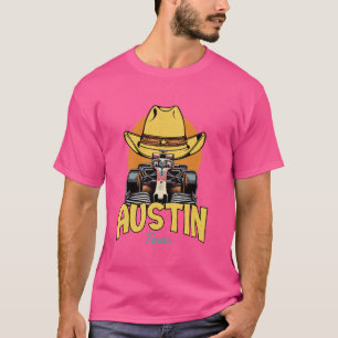 Camiseta Carro de corrida de fórmula de roda aberta Circuit