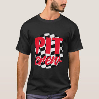 Camiseta Carro De Corrida De Pit Crew
