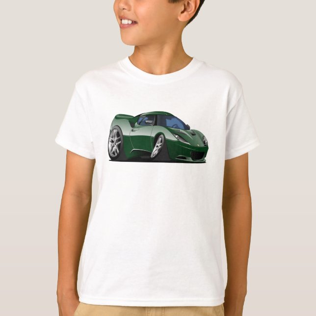 Camiseta Carro de desenho animado (Frente)