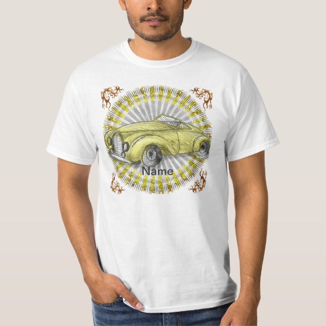 Camiseta Carro de Gancho Amarelo (Frente)