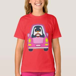 Camiseta Carro de pinguim