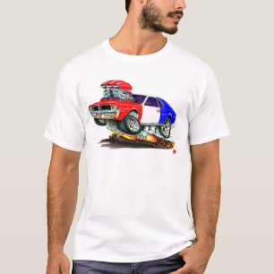 Camiseta Carro de RedWhiteBlue do dardo de AMC
