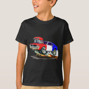 Camiseta Carro de RedWhiteBlue do dardo de AMC