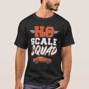 Camiseta Carro de Slot Esquadrado em Escala HO